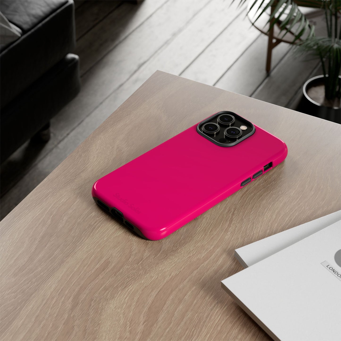 Bright pink