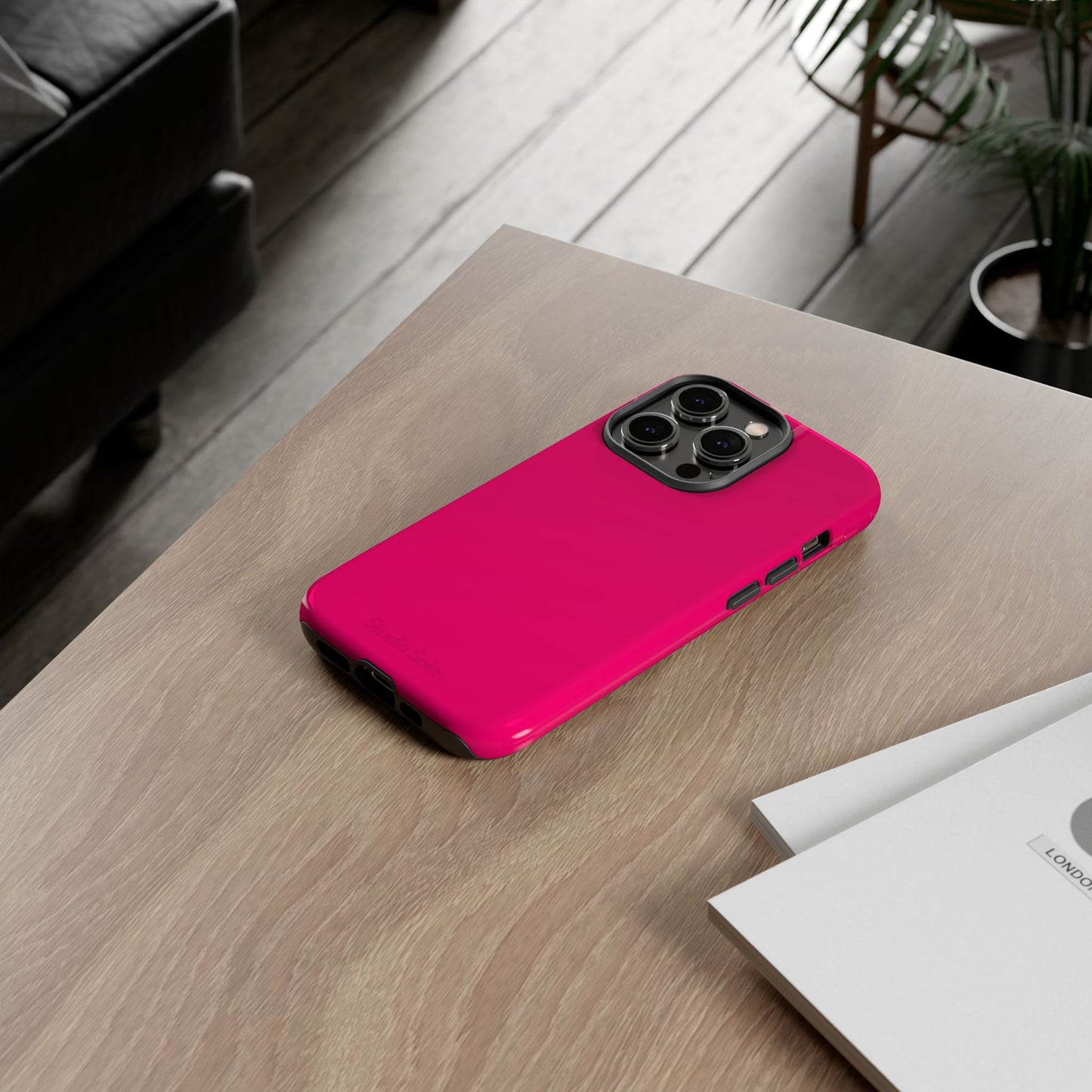 Bright pink