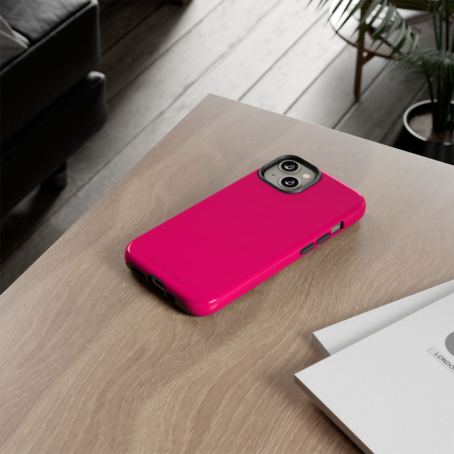 Bright pink